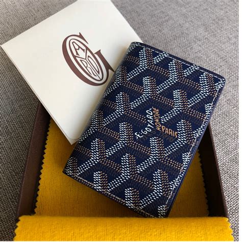 goyard wallet official colors|Goyard blue wallet men's.